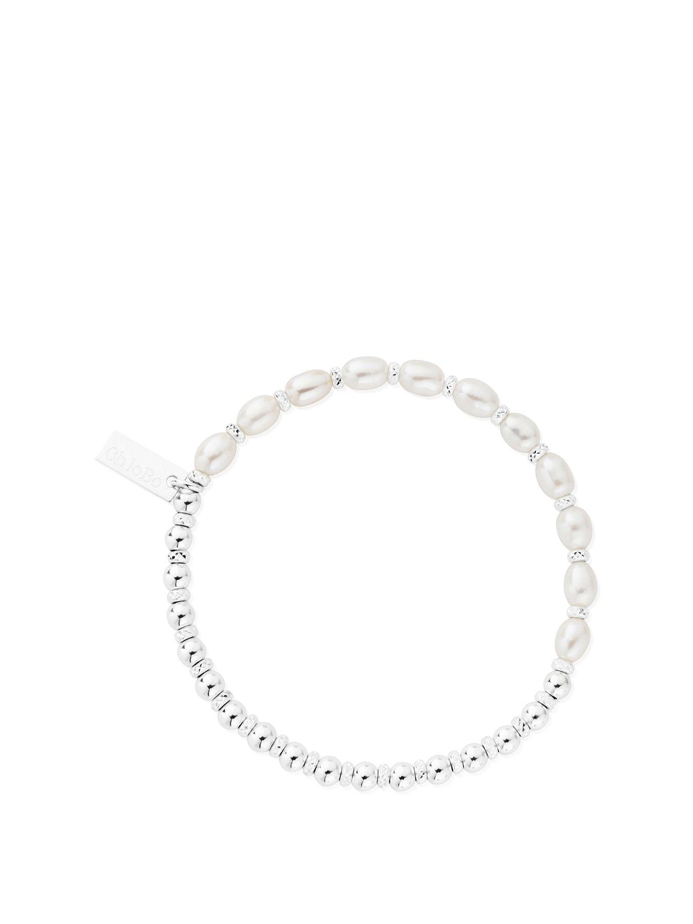 Product photograph of Chlobo Story Of Love Bracelet 925 Sterling Silver from very.co.uk