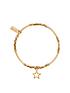 chlobo-gold-mini-noodle-cube-open-star-bracelet-gold-plated-925-sterling-silverfront