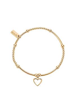 chlobo-gold-cute-mini-open-heart-bracelet-gold-plated-925-sterling-silver