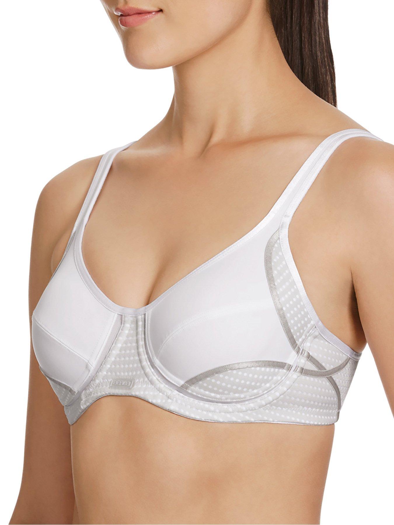 Image 4 of 4 of Berlei Electrify Non Padded High Impact Sports Bra - White