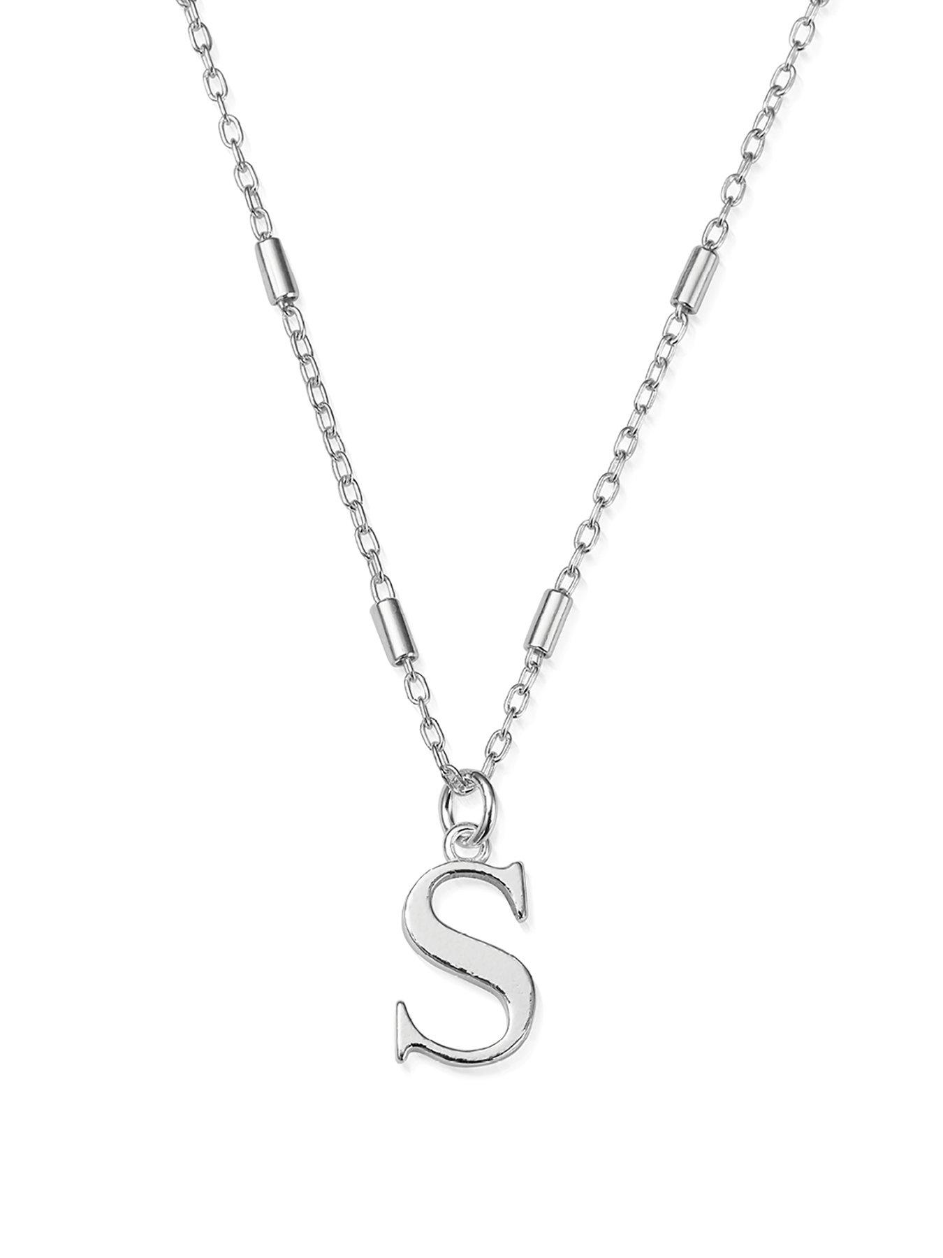 ChloBo Iconic Initial Necklace - A 925 Sterling Silver