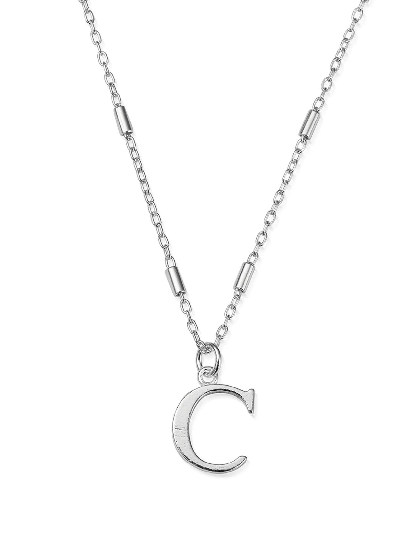 ChloBo Iconic Initial Necklace - 925 Sterling Silver