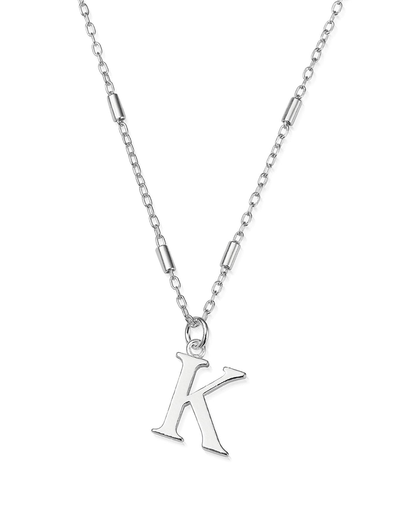 ChloBo Iconic Initial Necklace - A 925 Sterling Silver