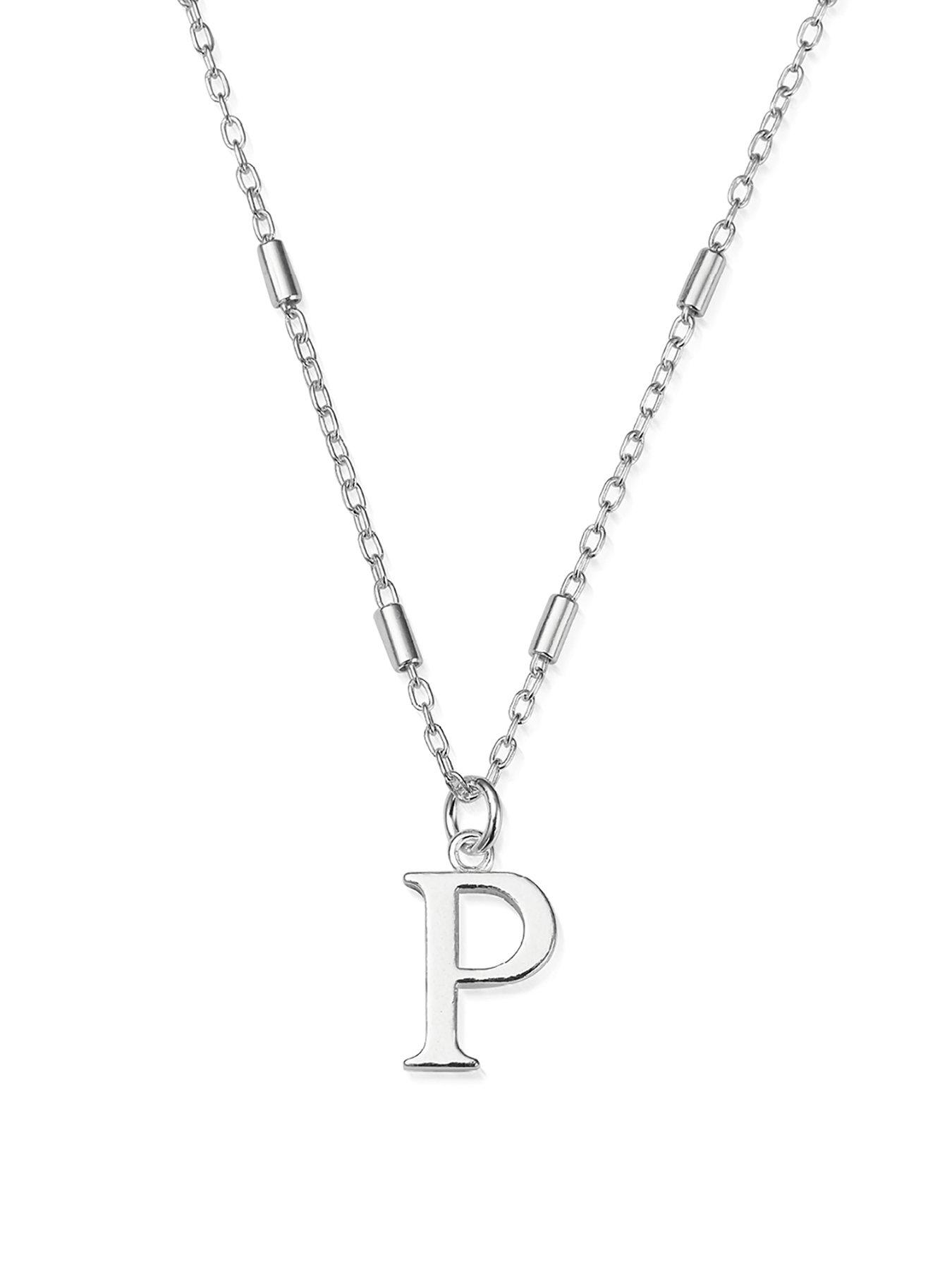 ChloBo Iconic Initial Necklace - A 925 Sterling Silver