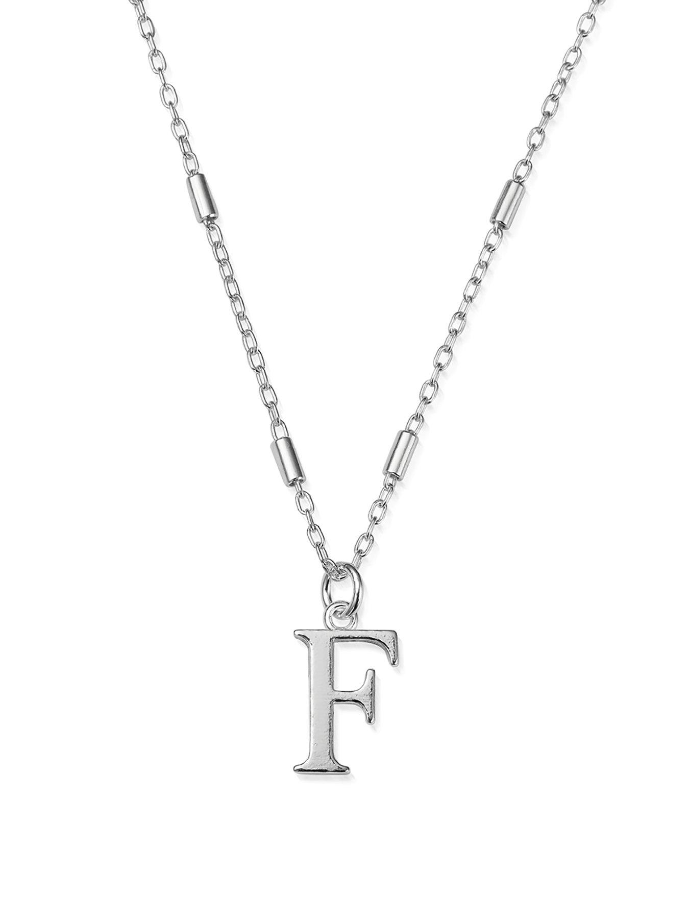 ChloBo Iconic Initial Necklace - A 925 Sterling Silver