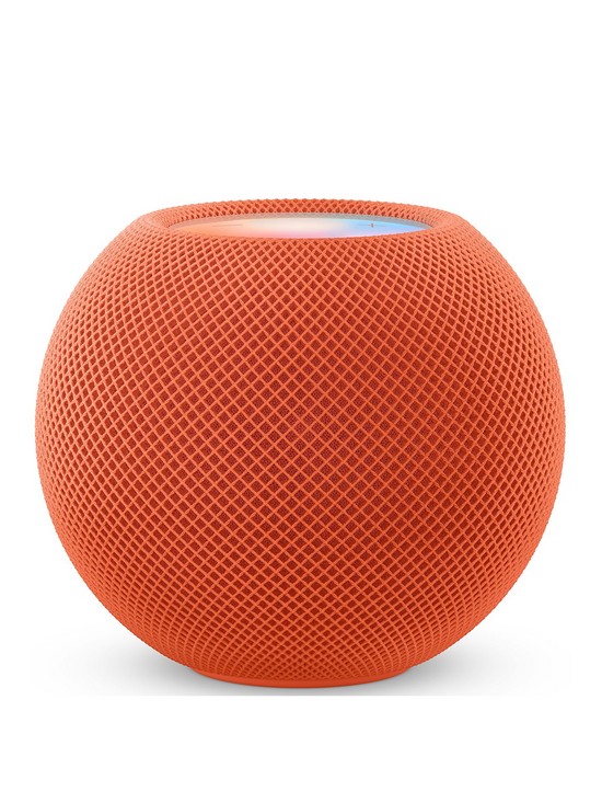 front image of apple-homepod-mini-orange