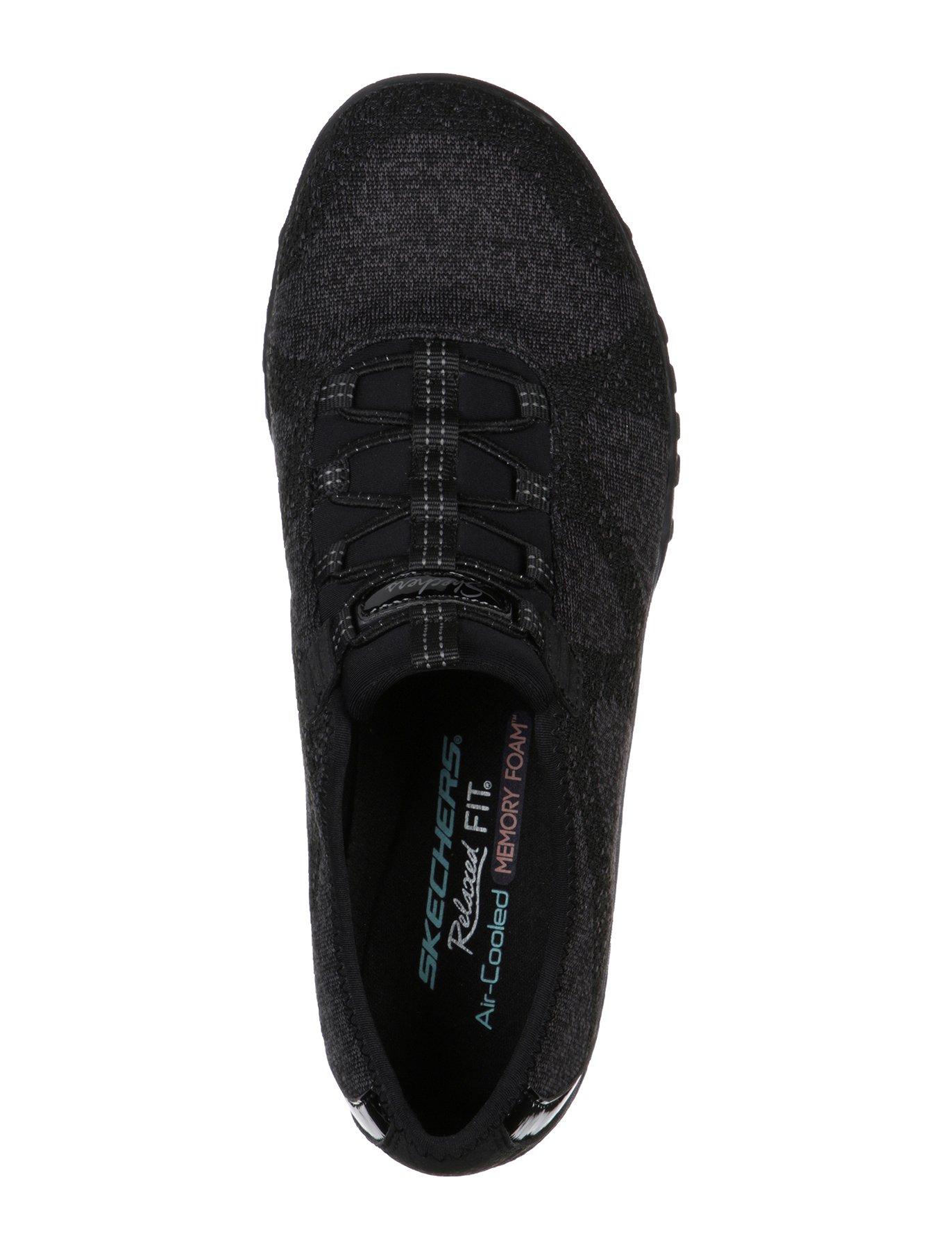 Skechers wide fit with hot sale air cooled memory foam