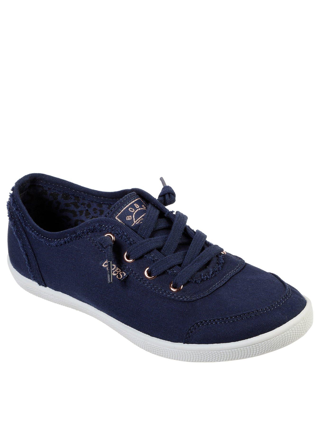 Skechers bobs 2025 navy shoes