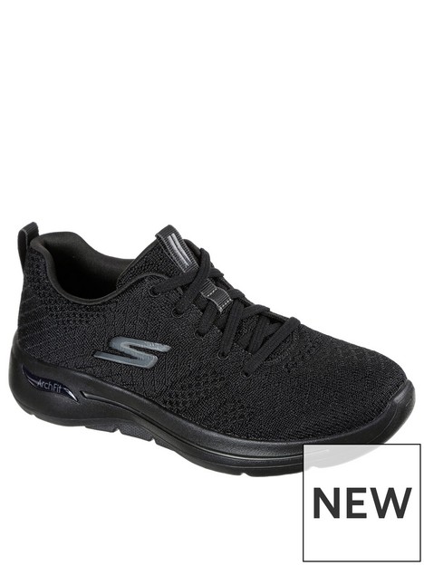 skechers-go-walk-arch-fit-trainers-black
