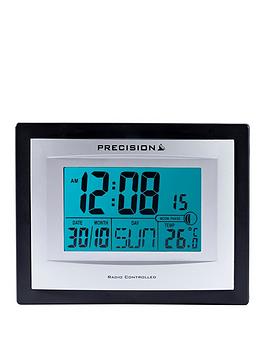 Product photograph of Precision Lcd Multi Display Alarm Clock from very.co.uk