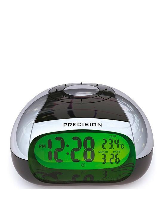 front image of precision-speaking-alarm-clock