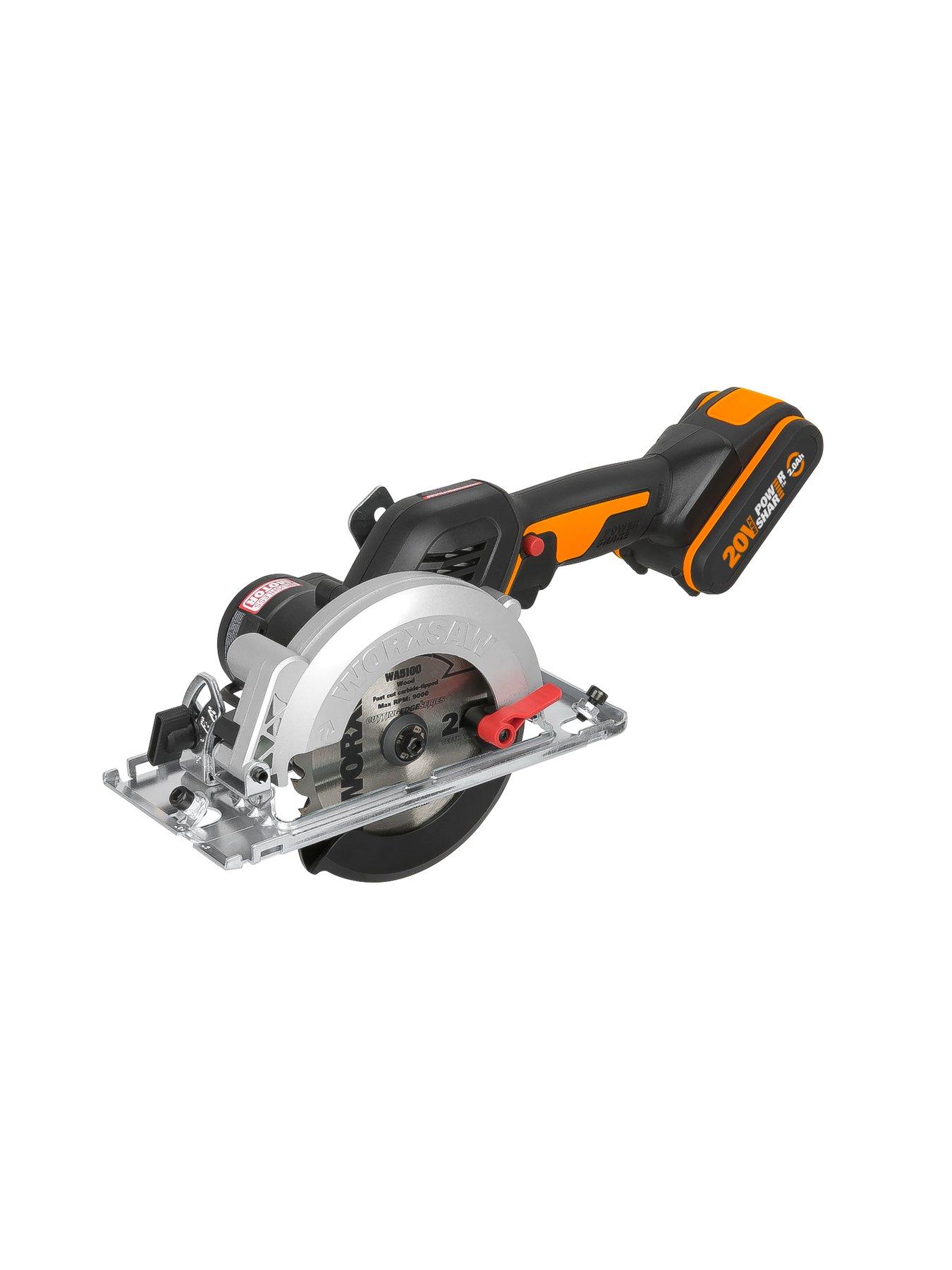 Worx WX531 18V 20V MAX XL WORXSAW Brushless 46mm Compact