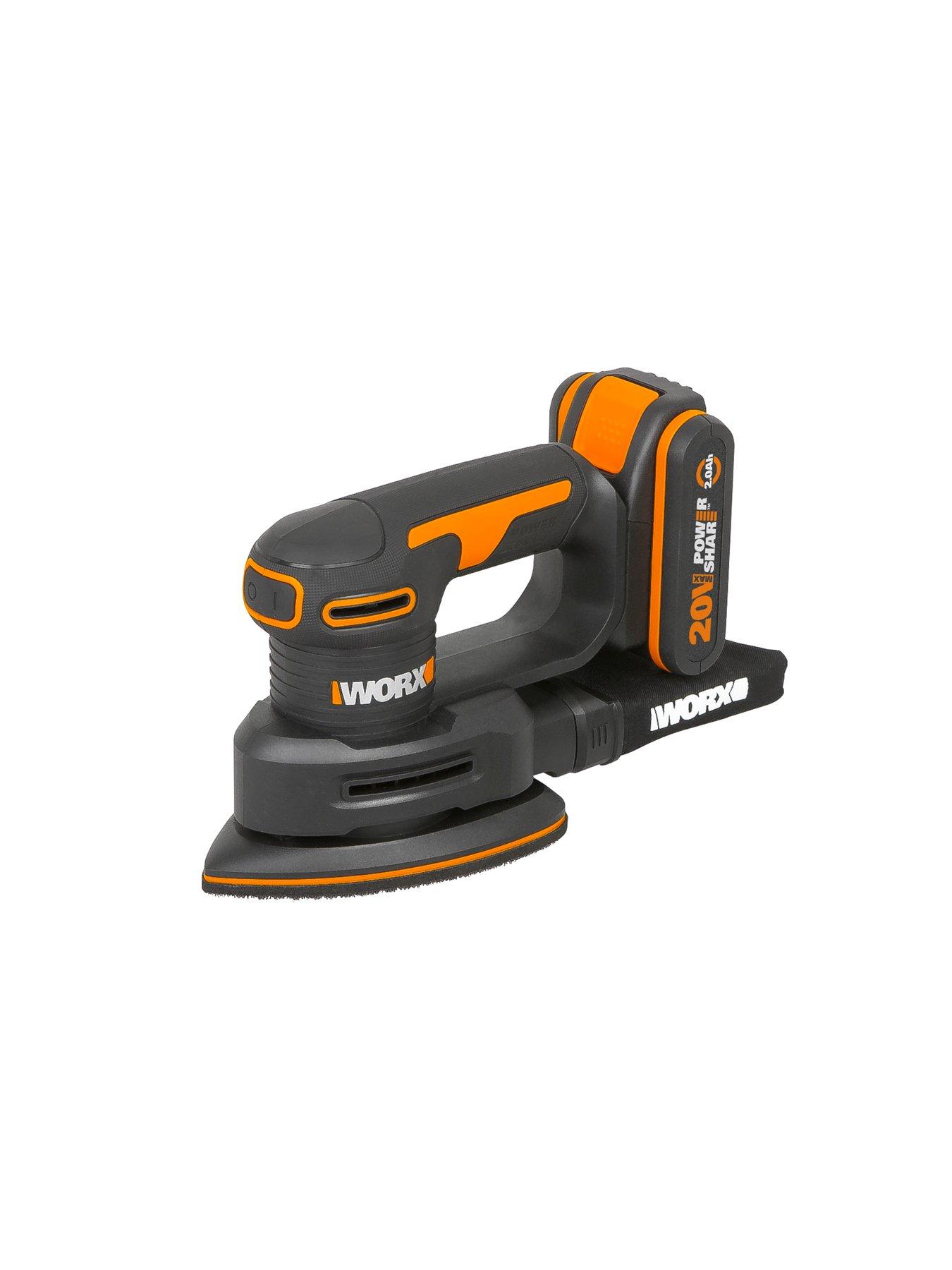 Image 2 of 7 of Worx 20V Cordless Detail Sander with x1 2.0Ah Battery &amp; Charger