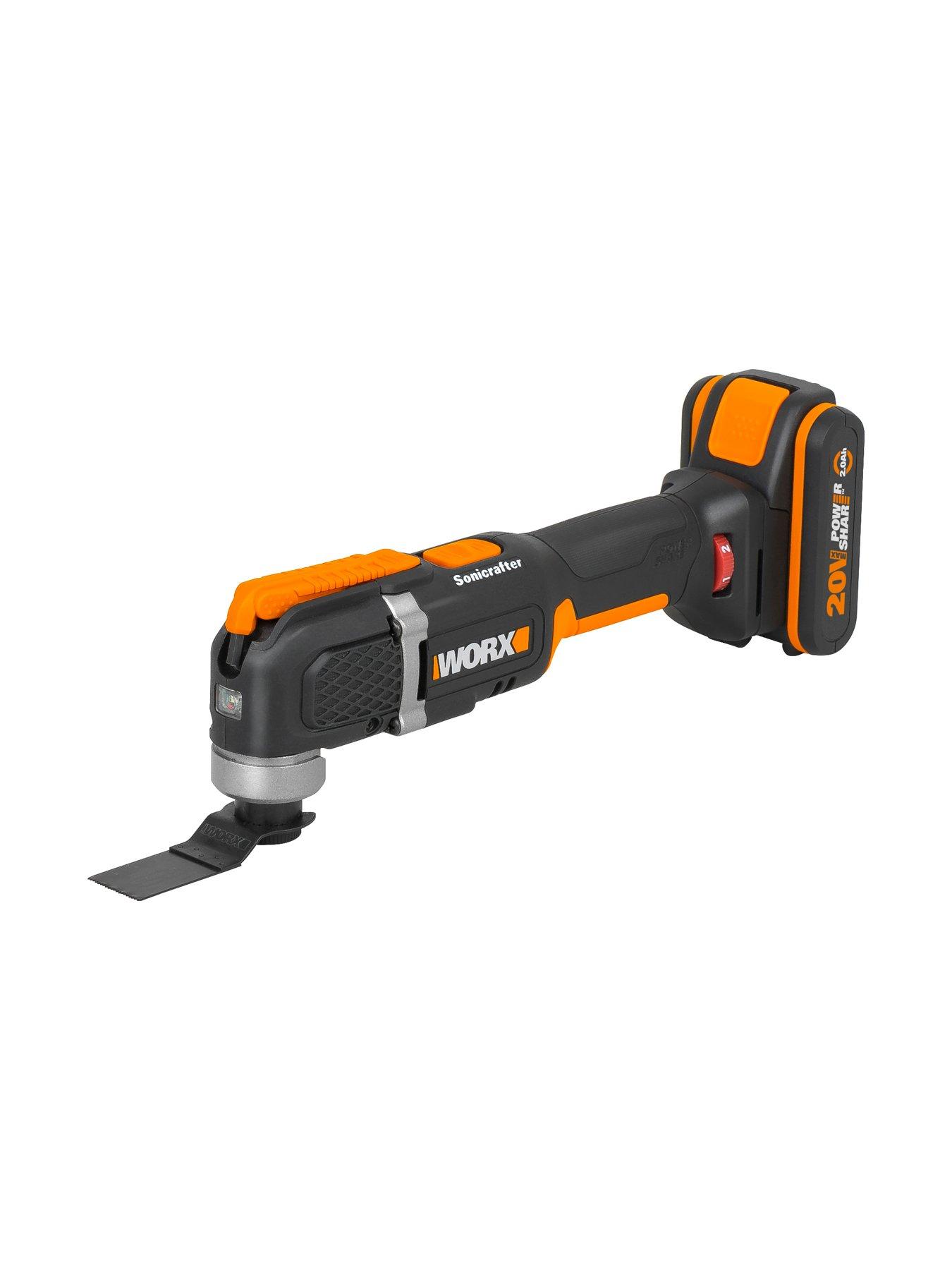 Image 2 of 4 of Worx 20V PowerShare Cordless Oscillating Multi Tool with x1 2.0Ah Battery &amp; Charger