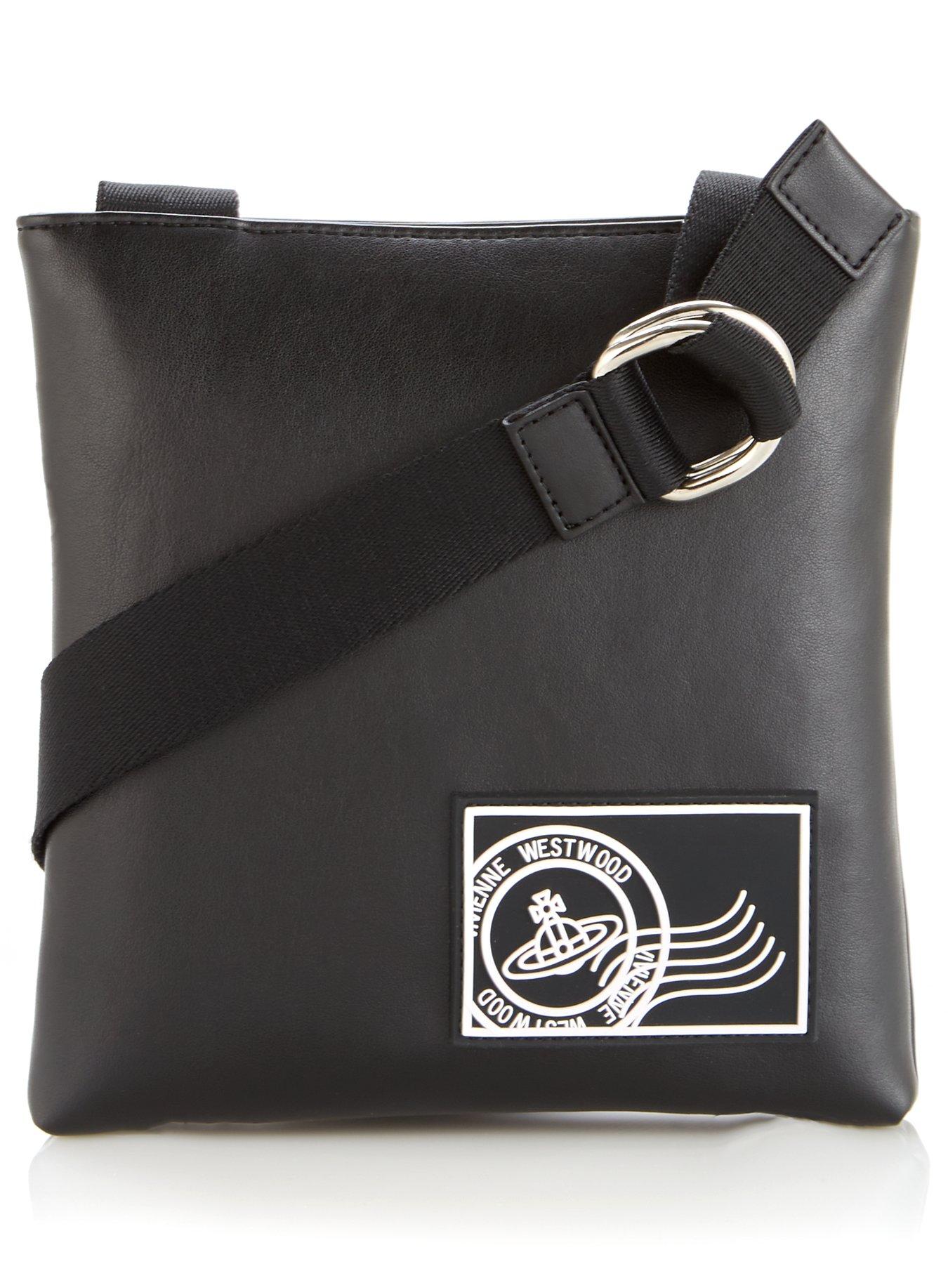 Vivienne Westwood Men's Depot Square Crossbody Bag Black very.co.uk