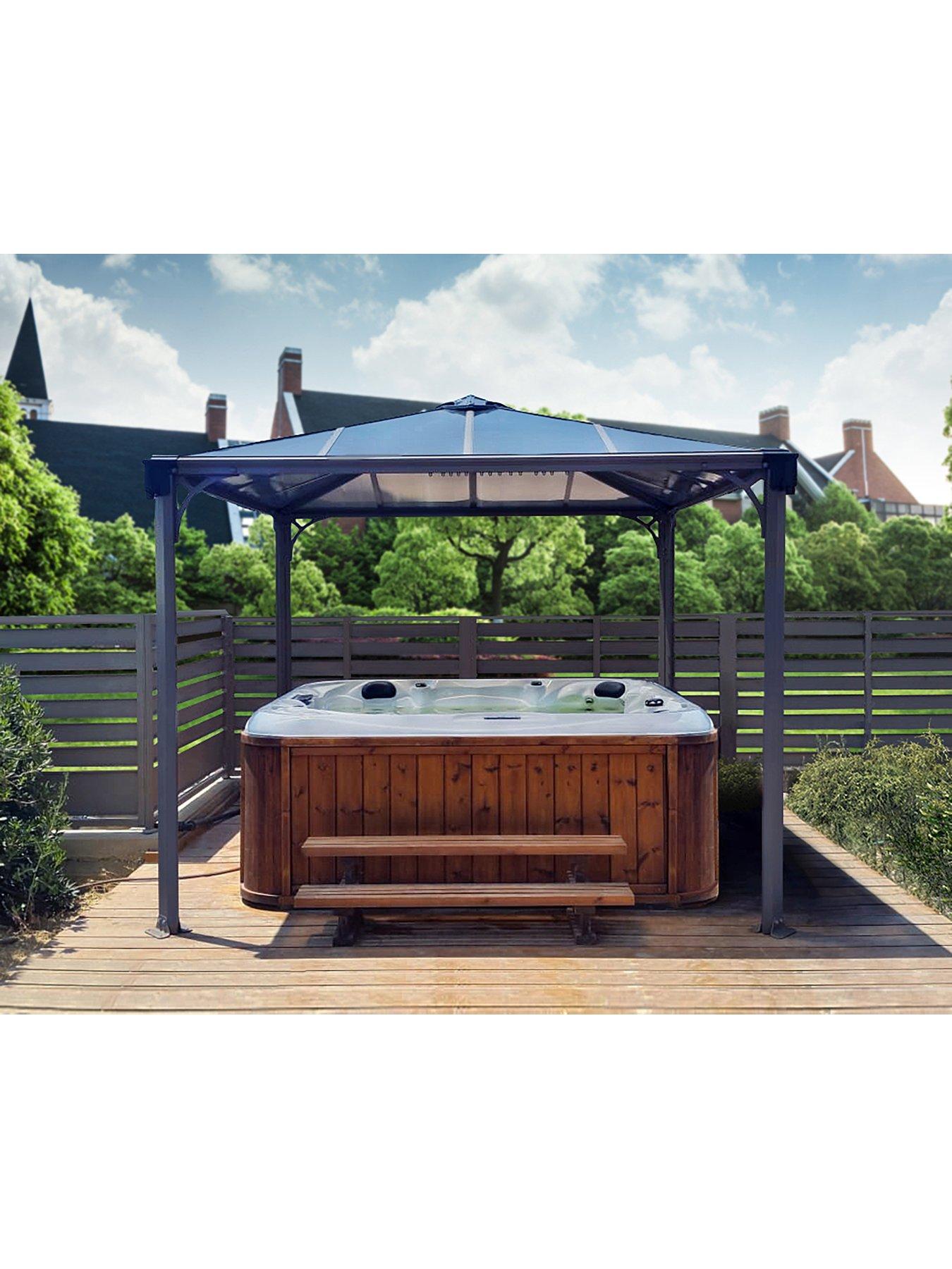 Image 4 of 6 of Canopia by Palram Palermo 3000 Garden Gazebo - 3 x 3m, Heavy Duty Aluminium Frame, Rust Resistant