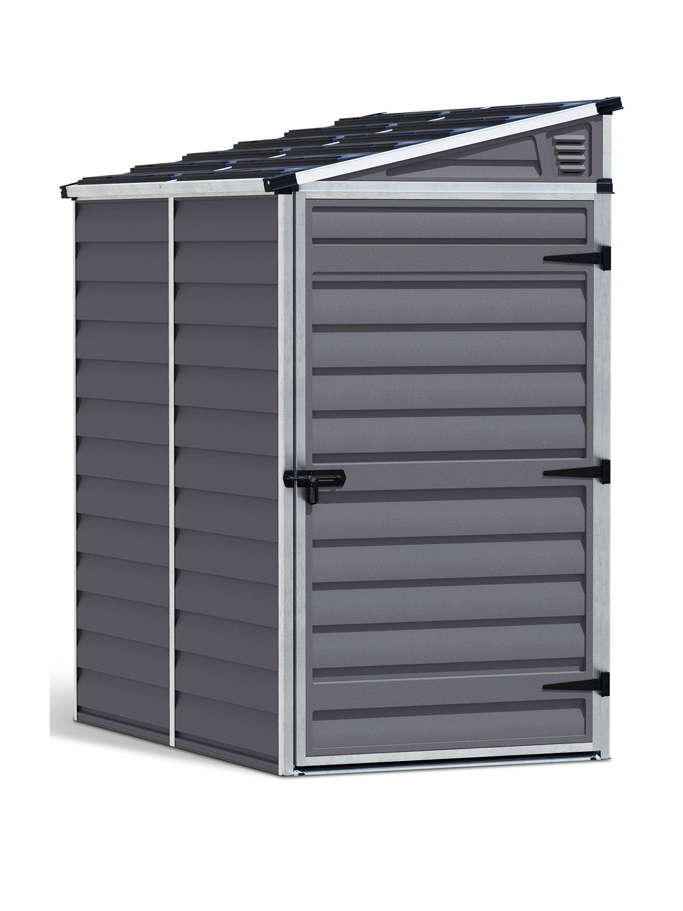 Image 1 of 6 of Canopia by Palram Skylight Shed Pent 4X6
