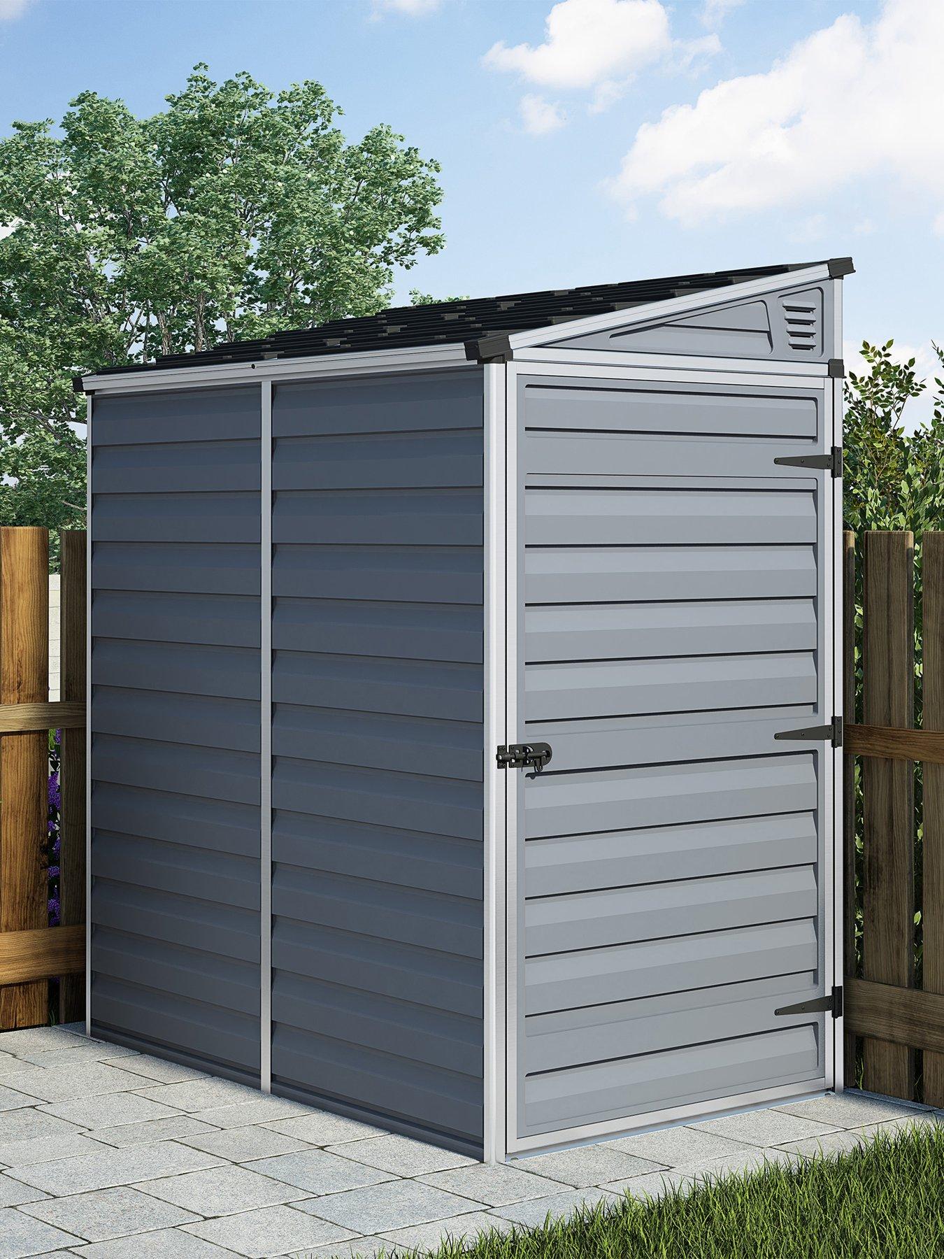 Image 2 of 6 of Canopia by Palram Skylight Shed Pent 4X6