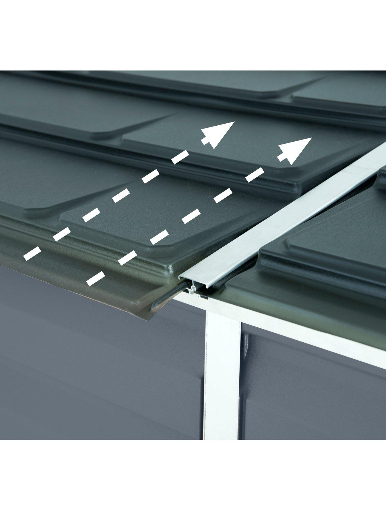 Image 4 of 6 of Canopia by Palram Skylight Shed Pent 4X6