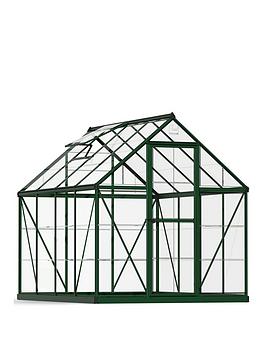 Canopia By Palram Harmony 6X8 Greenhouse - Uv Protected Crystal Clear, Polycarbonate Panels