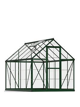 Product photograph of Canopia By Palram Harmony 6x10 Greenhouse from very.co.uk