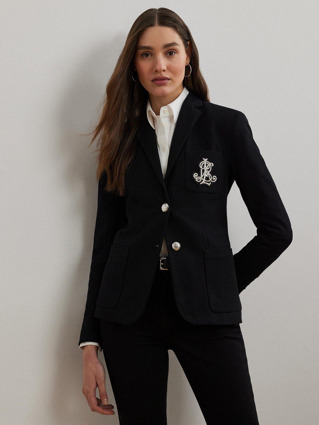 undefined Anfisa Lined Jacket - Black