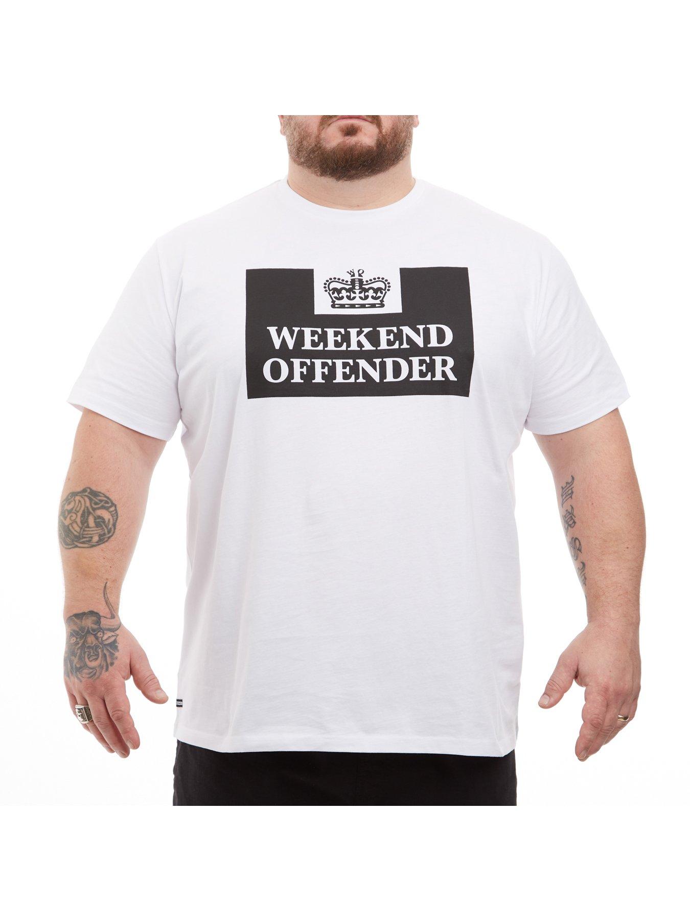 weekend offender white t shirt