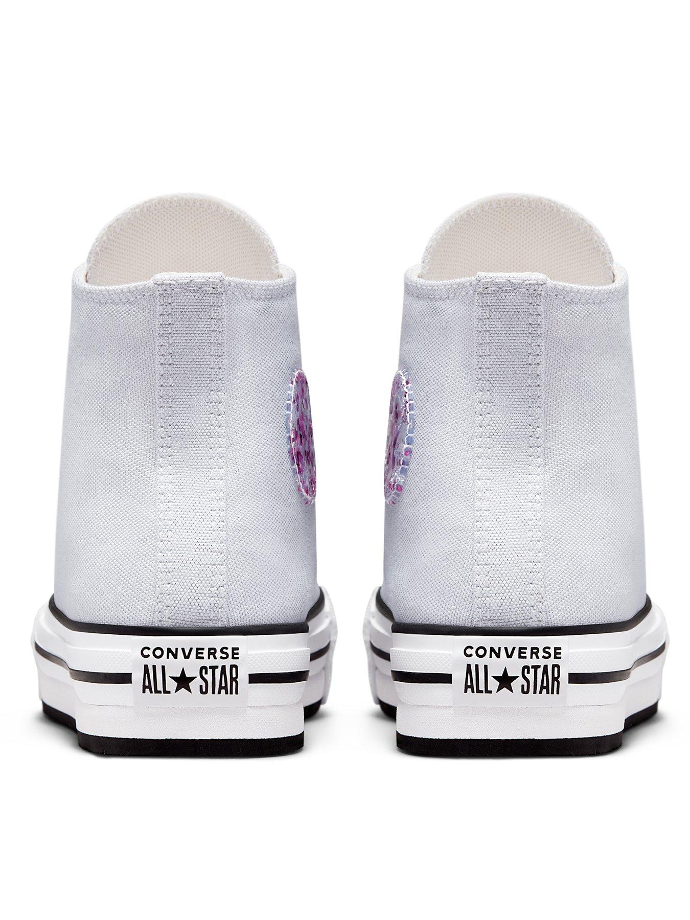 converse lift glitter