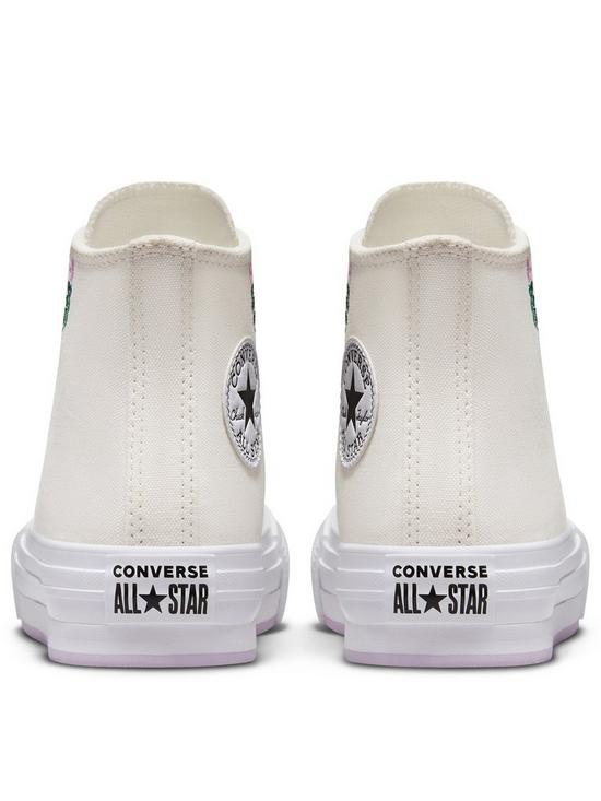 stillFront image of converse-chuck-taylor-all-star-childrens-eva-embroiderednbsplift-trainers-off-white