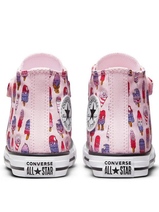 stillFront image of converse-chuck-taylor-allnbspstar-childrens-1v-sweet-scoops-trainers--nbsppinklilac