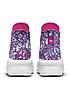  image of converse-chuck-taylor-all-star-hi-junior-girls-move-paper-floral-print-platform-trainers--multi
