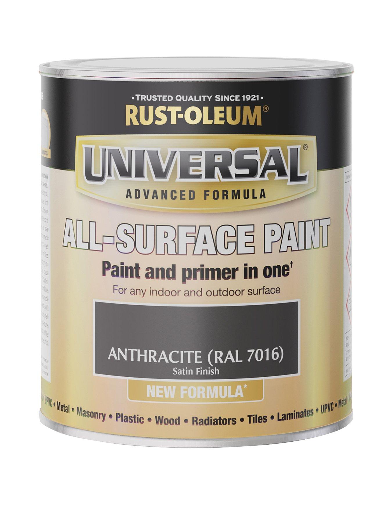 Rust-Oleum Universal All-Surface Satin Finish Paint – Anthracite