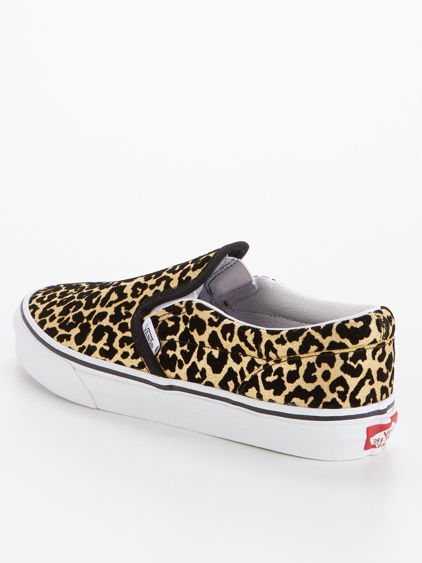 Ladies leopard 2024 print vans