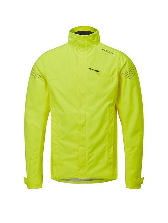 front image of altura-nevis-nightvision-mens-jacket-yellow
