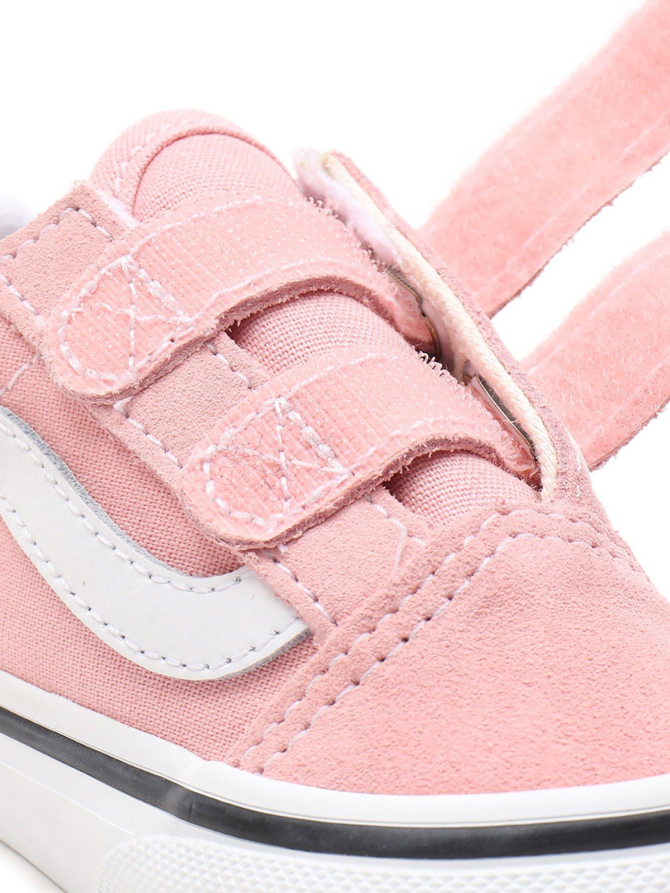 Pink vans toddler girl best sale