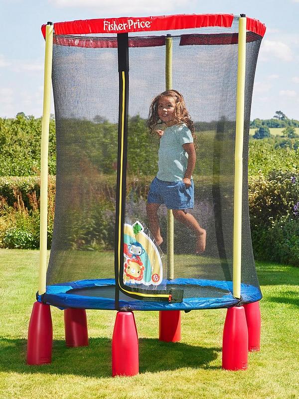 Image 1 of 6 of Fisher-Price 4.5-Foot&nbsp;Trampoline