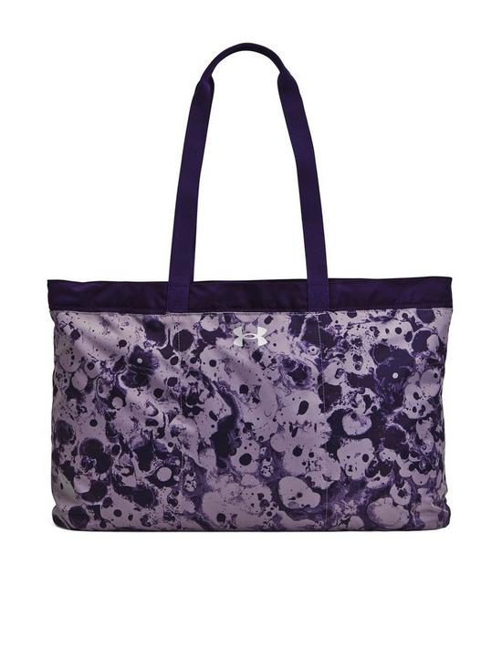front image of under-armour-favourite-tote-bag-print