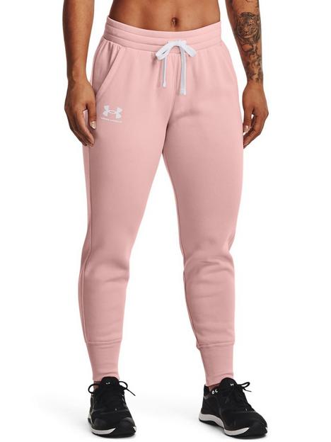 under-armour-rival-fleece-joggers-pink