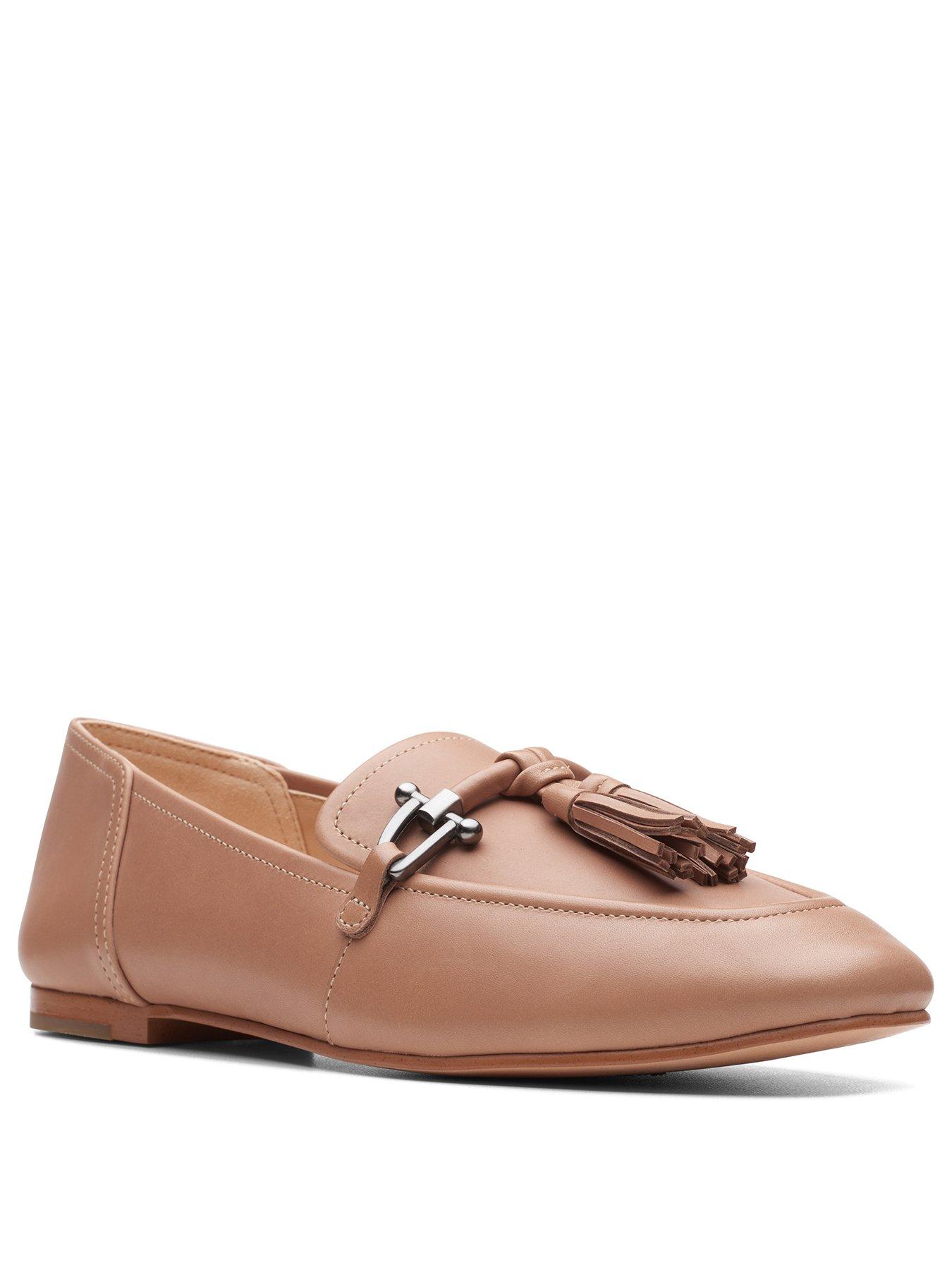 clarks shoes women brown