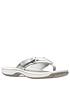 image of clarks-brinkley-sea-sandals-silver