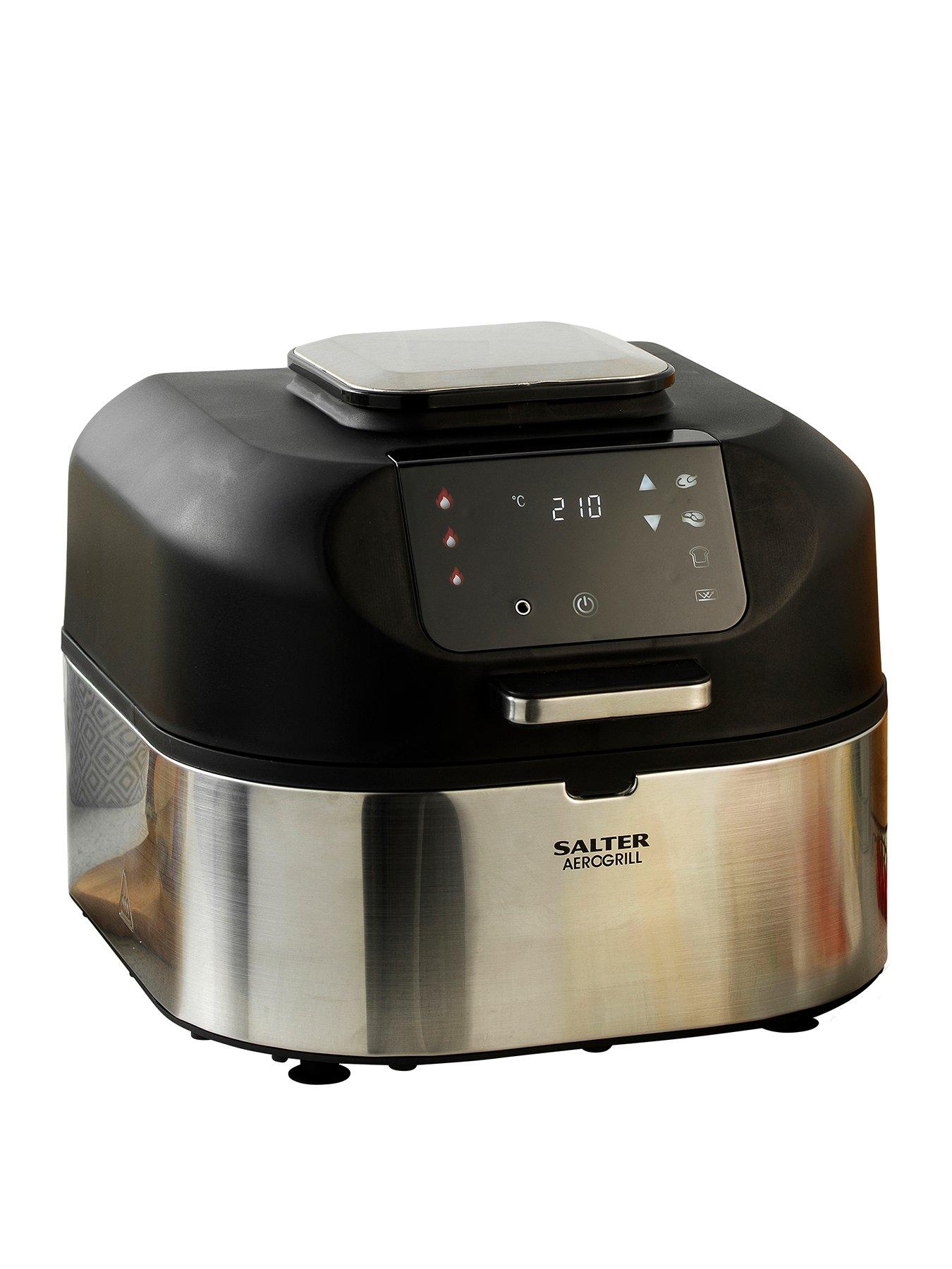 Product photograph of Salter Aero Grill Pro Air Fryer And Grill from very.co.uk