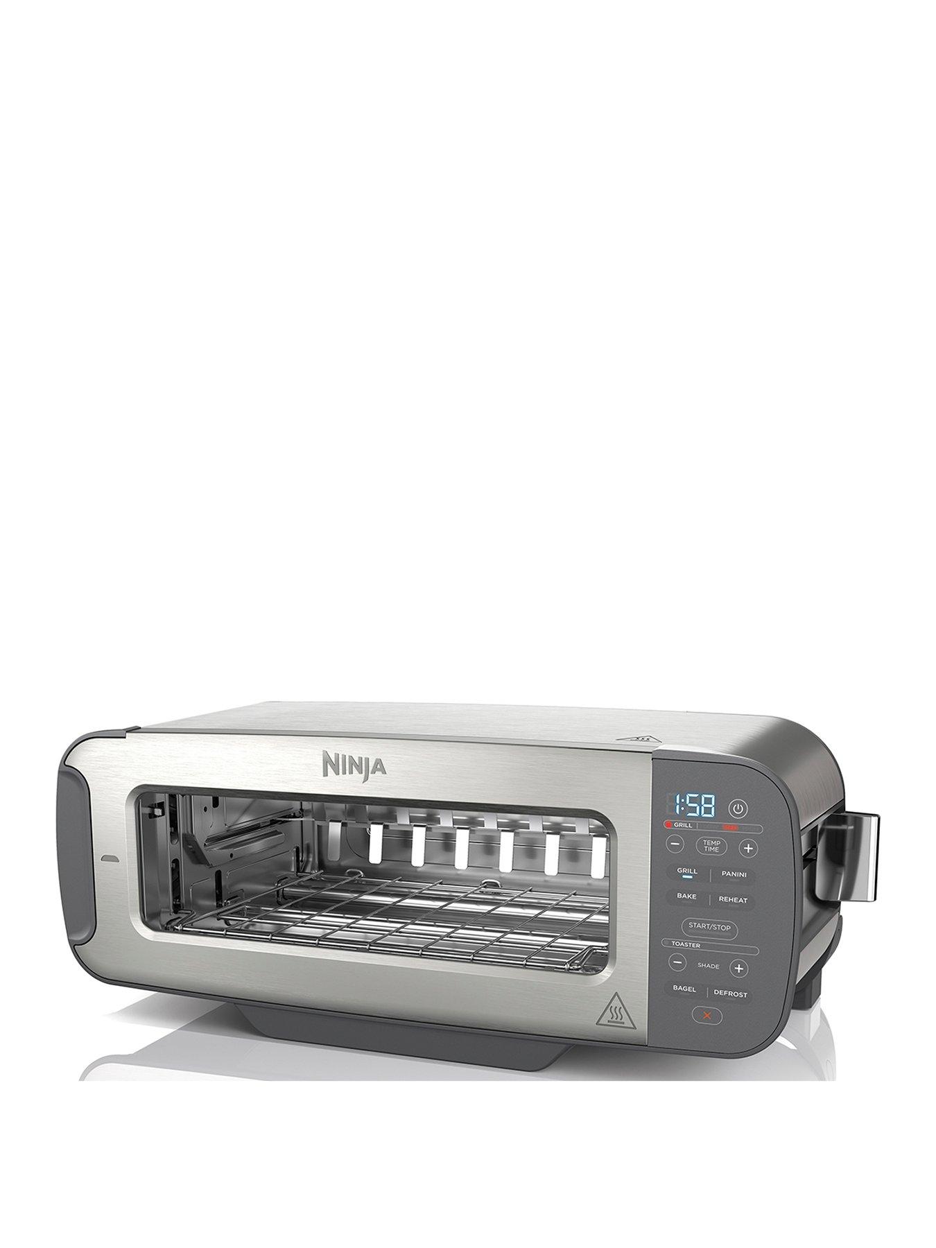 Ninja Foodi 3-In-1 Toaster, Grill &Amp; Panini Press [Stainless Steel] St202Uk