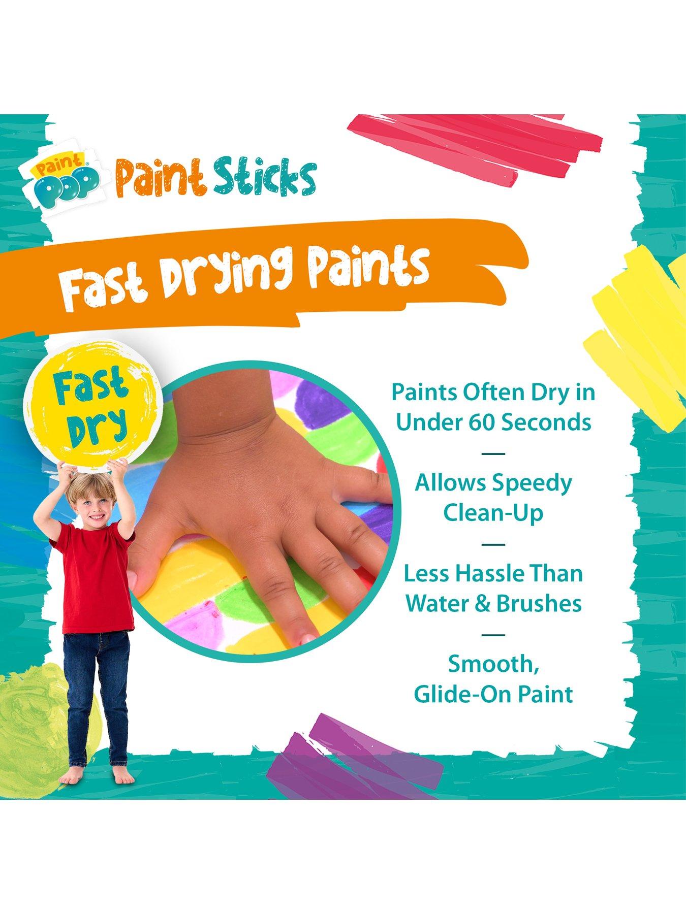 Paint Pop Paint Sticks Jumbo Stick (includes 30 assorted paint sticks