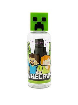 Product photograph of Minecraft 3d Bottle from very.co.uk
