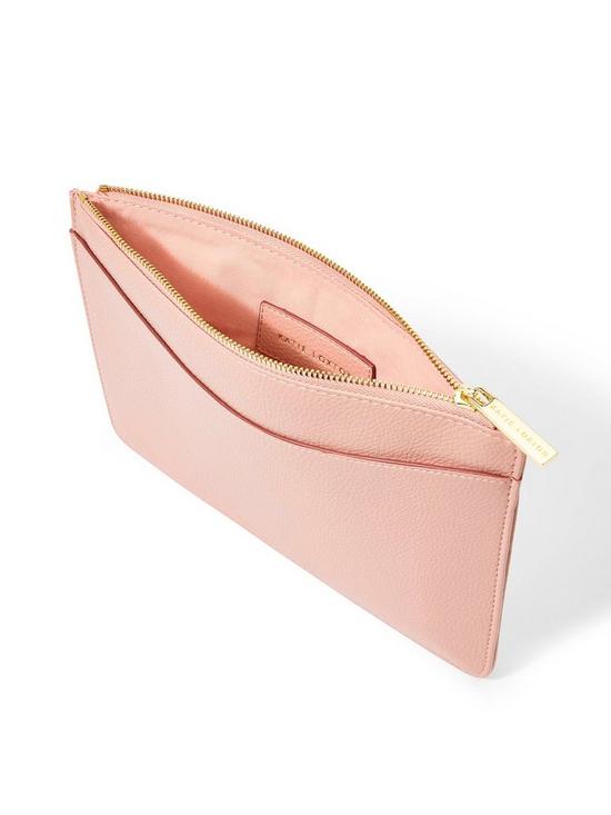 stillFront image of katie-loxton-cara-clutch-bag-pink