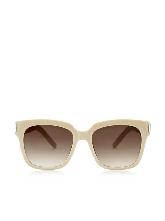 front image of katie-loxton-roma-sunglasses-nude