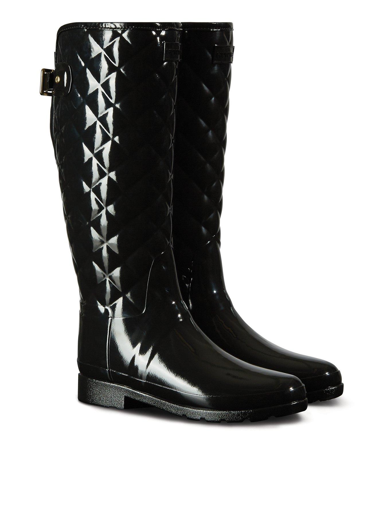 Quilted cheap hunter wellies