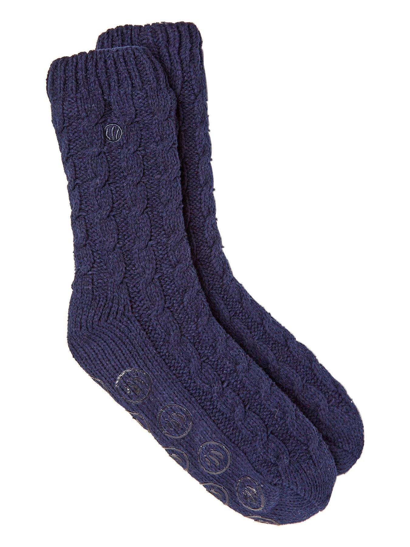 Underwear & Socks Cable Knit Bed Socks