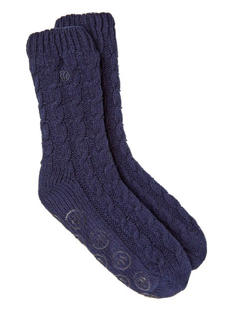 fatface-cable-knit-bed-socks