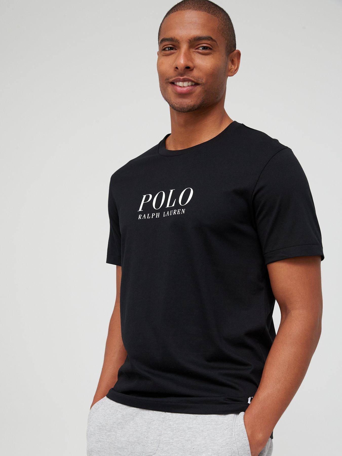 Polo Ralph Lauren Cotton Polo Shirt in Black for Men Mens T-shirts Polo Ralph Lauren T-shirts 